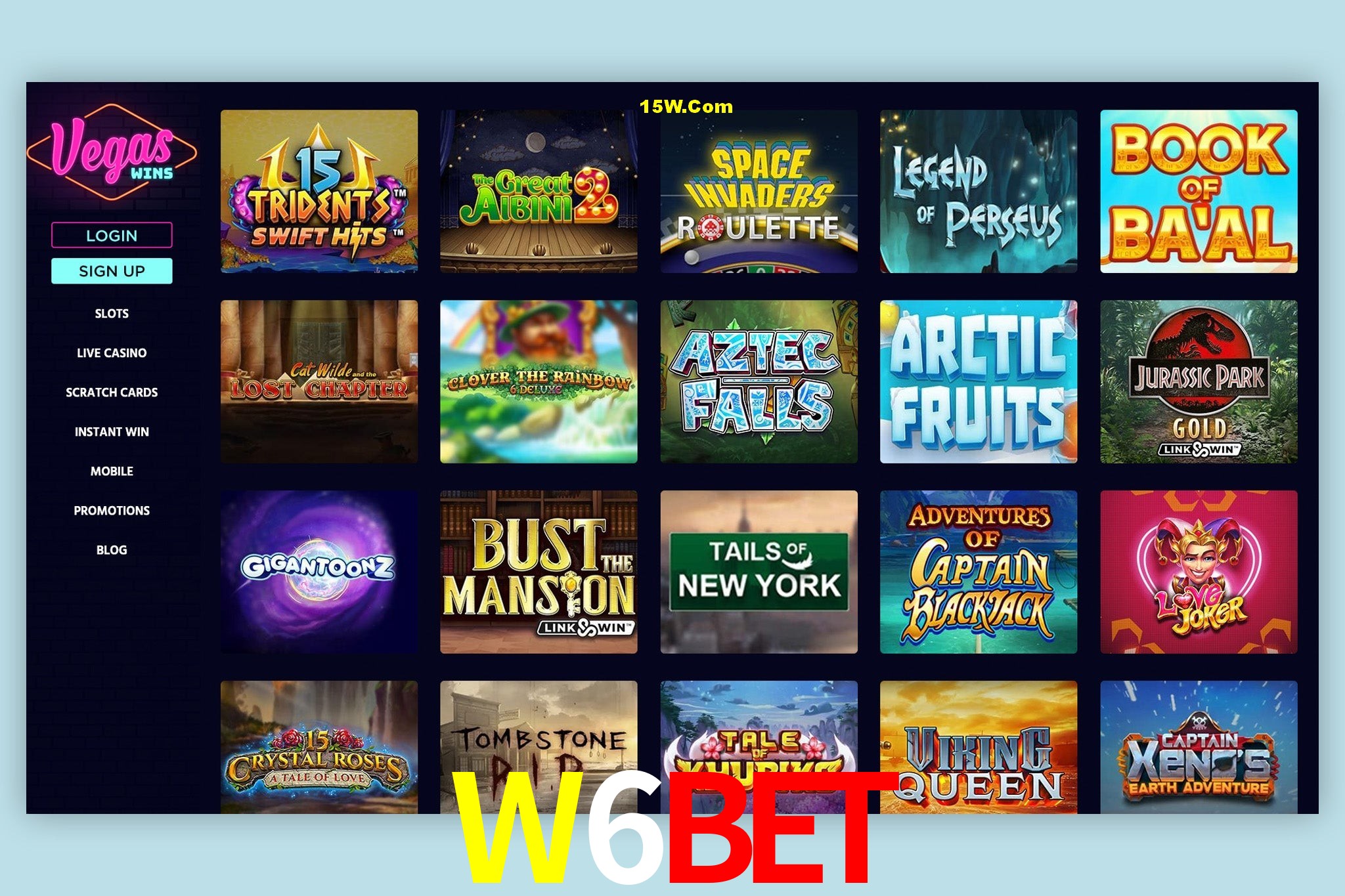 Live Casino W6Bet